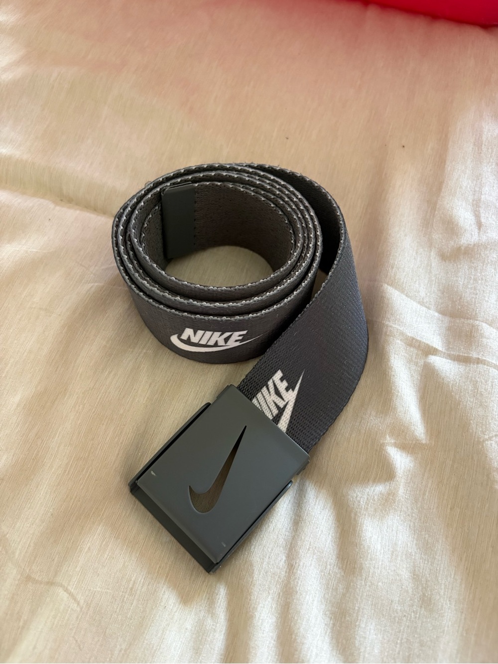 Nike Gray sports belt